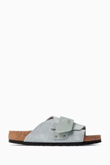 Kyoto Sandals in Soft Suede & Nubuck