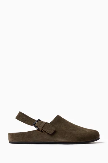 SoHo Mules in Suede