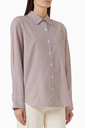 Connie Striped Shirt in Cotton