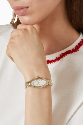 Elongated Oval Watch