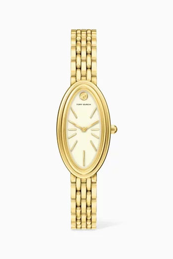 Elongated Oval Watch