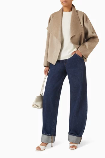 Brushed Sweater in Cashmere
