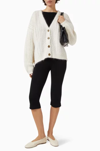 Knit Cardigan in Silk-blend