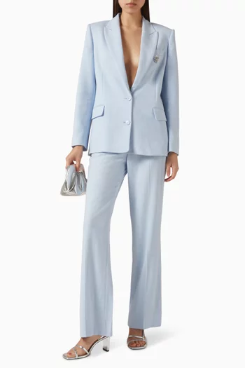 Pigalue Pleated Suit Pants