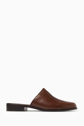 Barlow Mules in Calf Leather