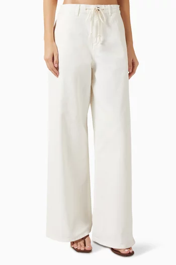 Wide-leg Jeans in Denim