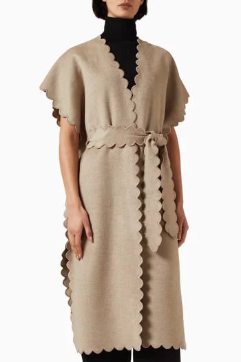 Vibe Tie-waist Top in Wool