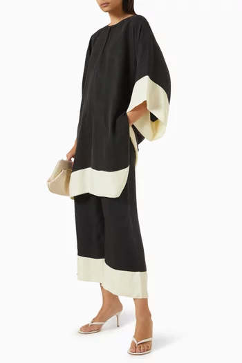 Mirabello Wide-leg Pants in Cupro Blend