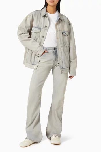 Gery Wide-leg Jeans in Denim