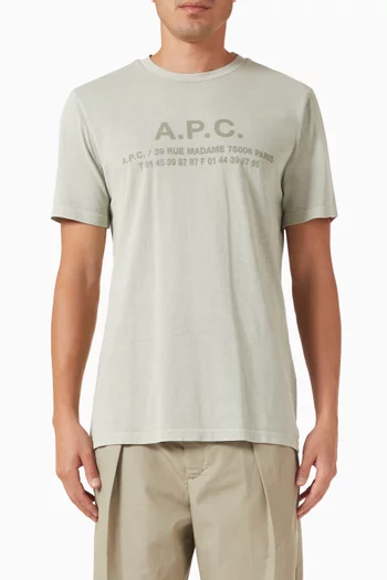 Logo-print T-shirt in Cotton