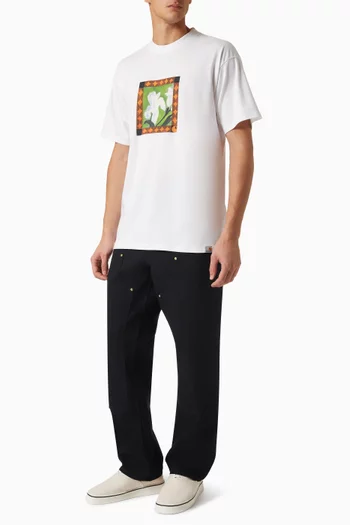 Double Knee Pants in Canvas