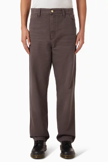 Single Knee Pants in Canvas