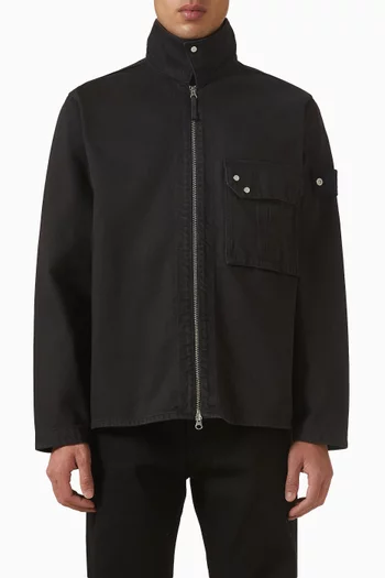 Overshirt in Raw Denim