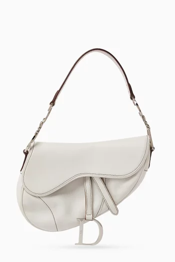 2000s Saddle Shoulder Bag in Leather