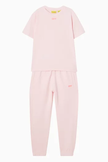 Off Diagonal T-Shirt in Cotton