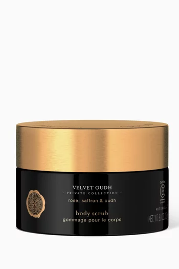 Velvet Oudh Body Scrub, 250g