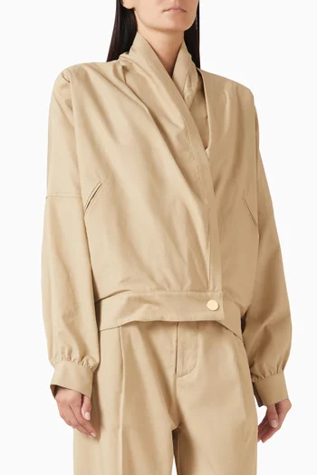 Franca Crossover Bomber Jacket
