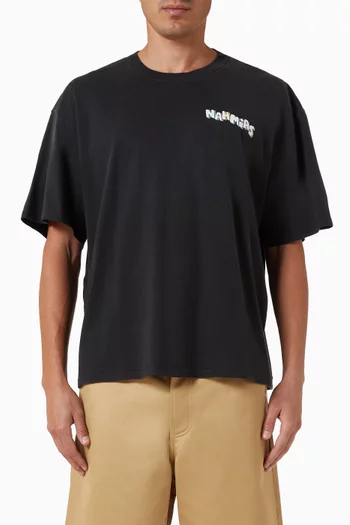 Flower Trip Boxy T-shirt in Cotton