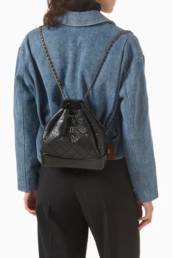 Gabrielle Backpack in Quilted Leaher
