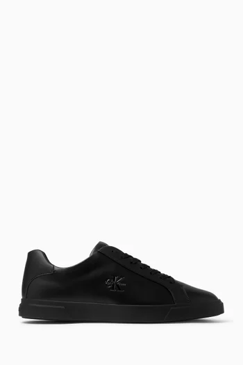 Brooke Signature Logo Sneakers in Leather