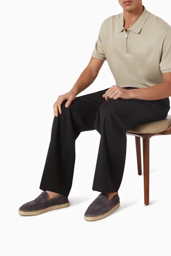 Espadrille Loafers in Suede