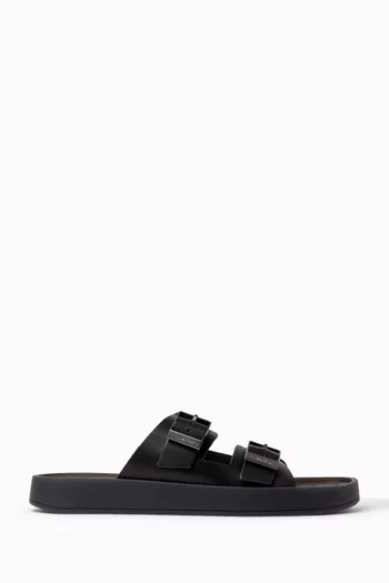 Ergon Double Bar Sandals in Leather
