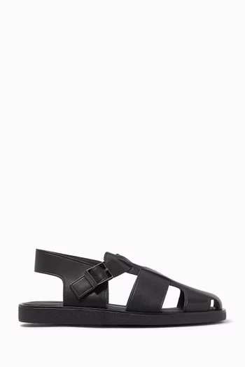 Fisherman Sandals in Leather