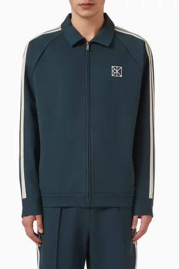 Luxe Ponte Track Jacket