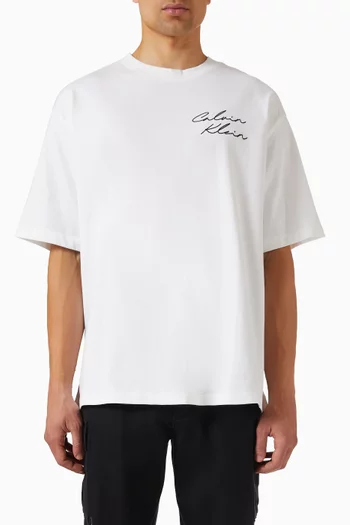 Logo-print Loose-fit T-shirt in Cotton
