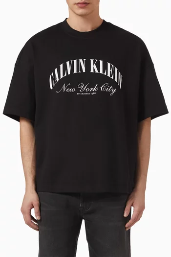 Logo T-shirt in Cotton