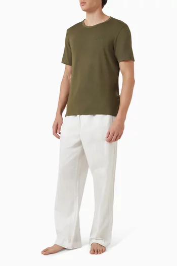 Logo T-shirt in Modal Blend