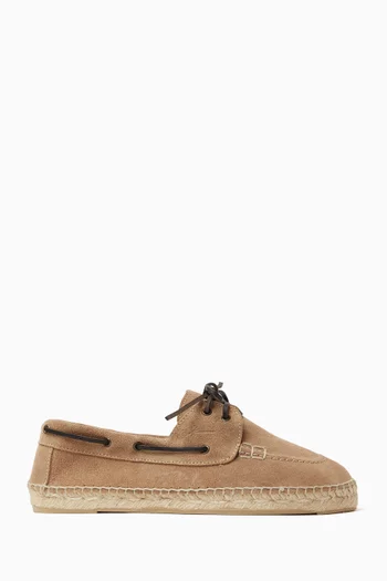 Boat Espadrilles in Suede