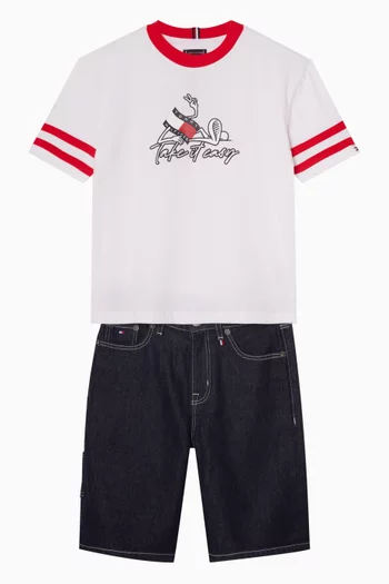 Take it Easy T-shirt in Cotton