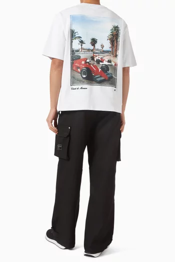 Vintage Sport Print T-shirt in Cotton