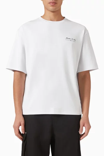 Vintage Sport Print T-shirt in Cotton