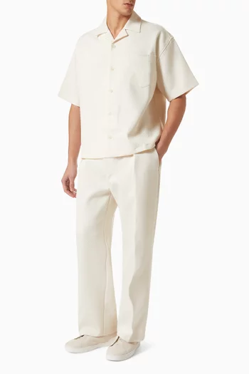Boxy-fit Shirt in Twill