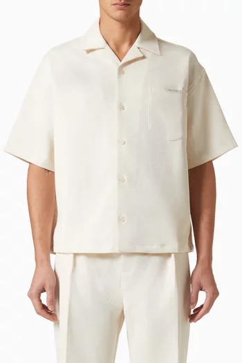Boxy-fit Shirt in Twill