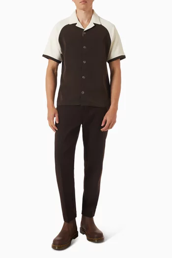 Salim Contrast Raglan Shirt