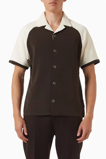 Salim Contrast Raglan Shirt