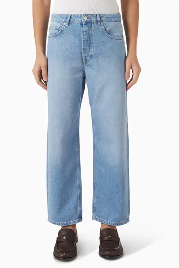 220 Loose-fit Jeans in Denim