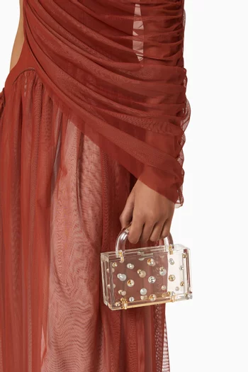 حقيبة ليون ميني بيد علوية أكريليك