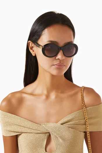 Falabella Oversized Sunglasses in Acetate