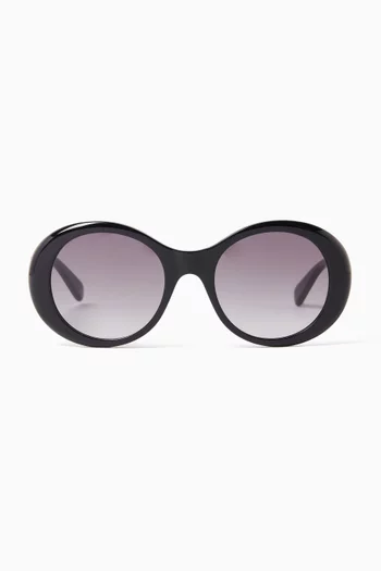 Falabella Oversized Sunglasses in Acetate