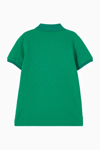 GG Polo Shirt in Cotton Piqué