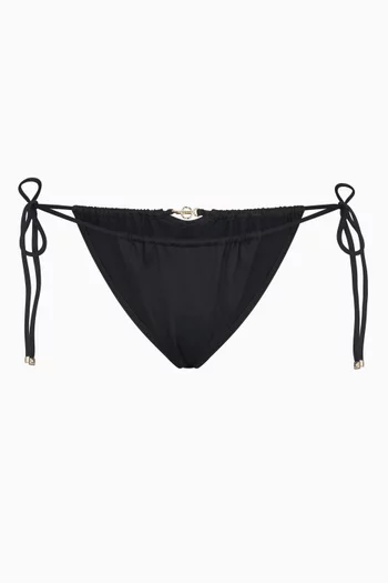 Medallion Tie Side Bikini Briefs