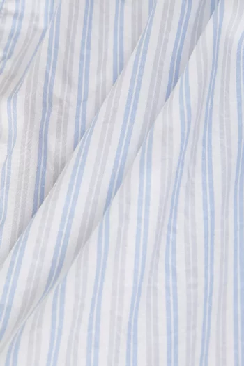 Cotton Poplin Logo Band Boxers