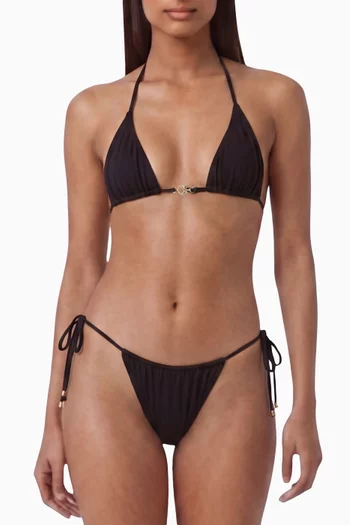 Medallion Triangle Bikini Top