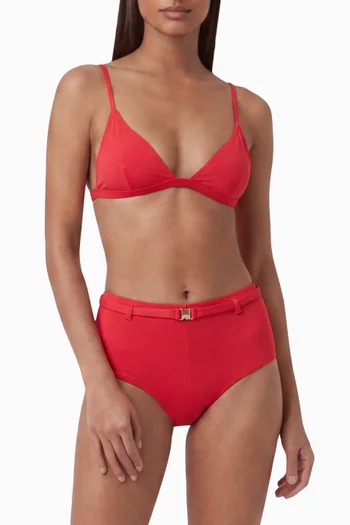 Iconic Swim Triangle Bikini Top