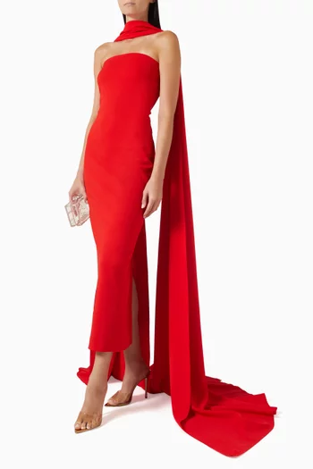 Martine Scarf Midaxi Dress