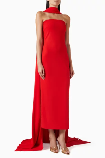 Martine Scarf Midaxi Dress